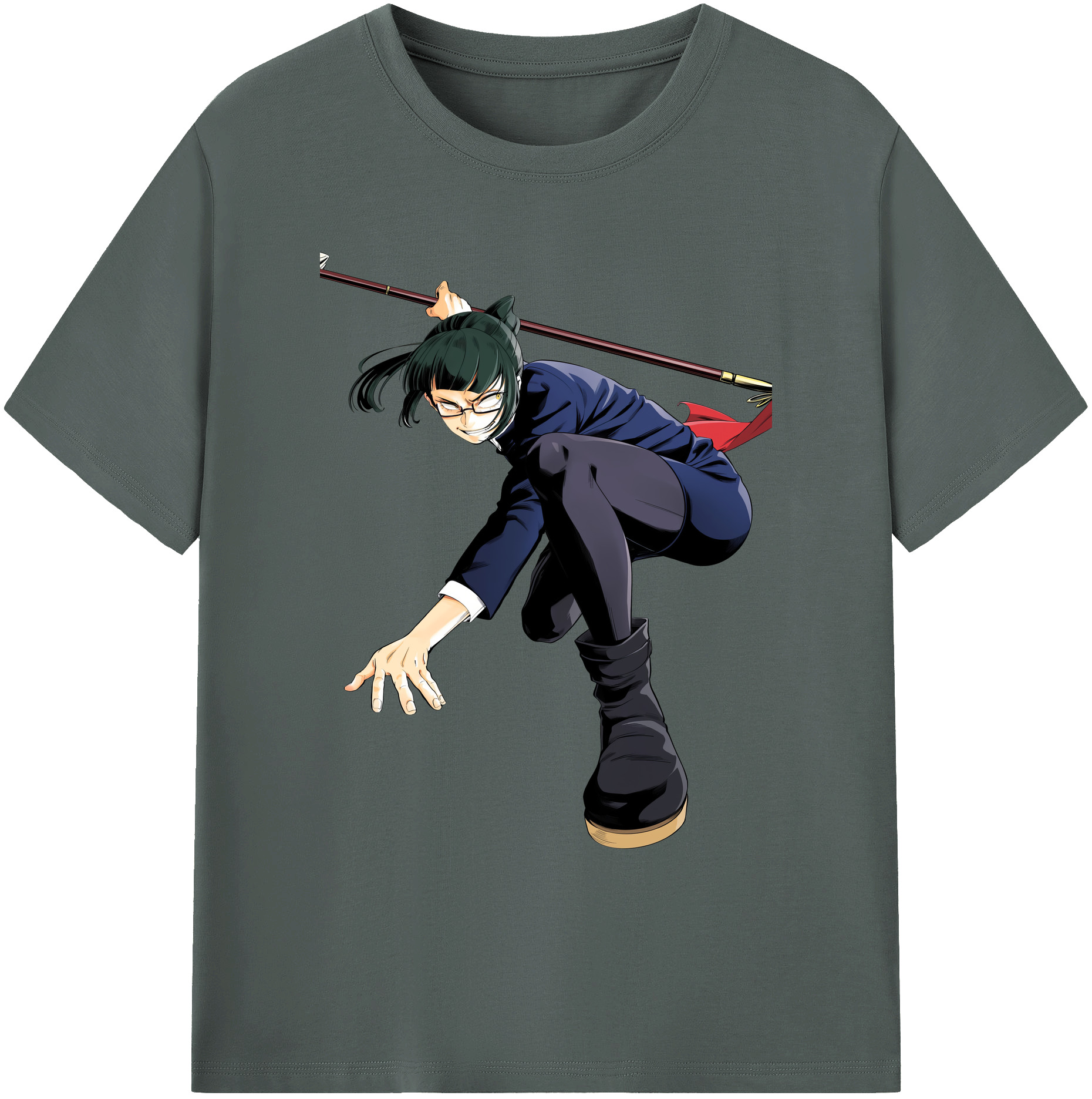 （画像用） 呪術廻戦 Jujutsu Kaisen 綿100％ メンズ半袖Tシャツ｜肌触りやわらか＆通気性